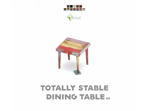 Maxis Match httpsstefizzitumblrcompost691185224857600000totally stable dining table 1x1 simfileshare - The Sims 4 Custom Content