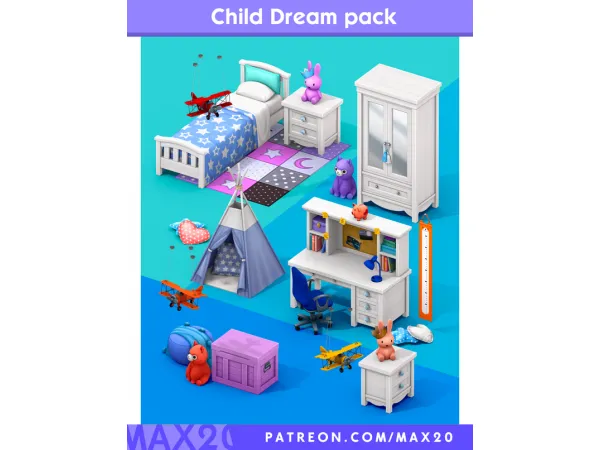 Maxis Match Child dream kit Baby update by Max 20 - The Sims 4 Custom Content