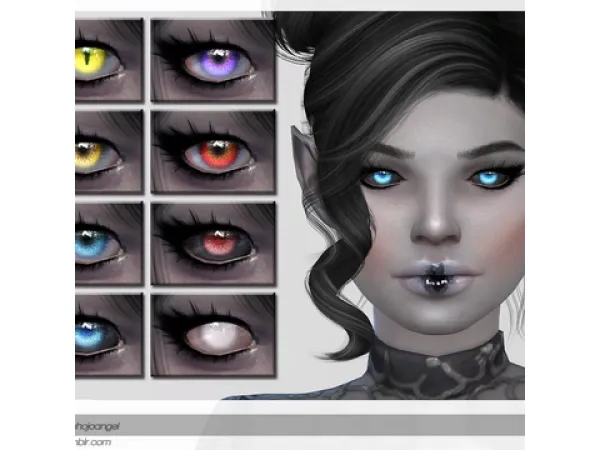 Mix Eye Set Vampire by simsfinds - The Sims 4 Custom Content