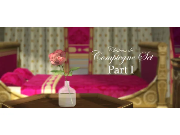 Alpha Compiegne Set Part I by TheMarbleMortal - The Sims 4 Custom Content