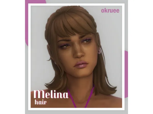 Maxis Match melina by okruee - The Sims 4 Custom Content