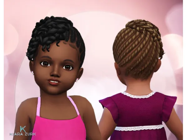 Maxis Match Karly Curls - The Sims 4 Custom Content