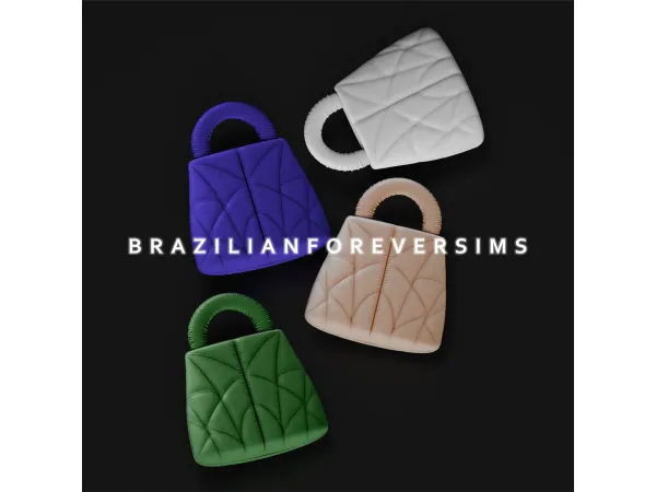 Alpha 22 Louise Bag - The Sims 4 Custom Content