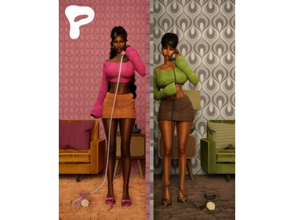 Alpha COZY SET by PRESSED - The Sims 4 Custom Content