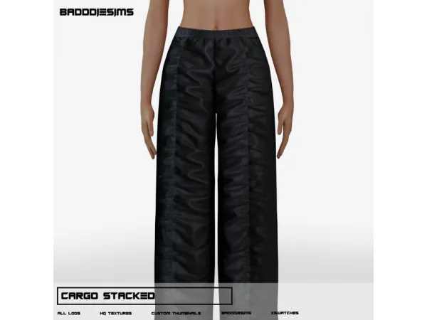 Alpha CARGO STACKED by simsfinds - The Sims 4 Custom Content