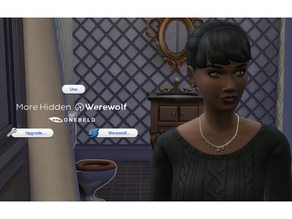 Maxis Match More Hidden Werewolf by Onebeld - The Sims 4 Custom Content