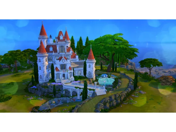 Maxis Match The Windenburg Palace No - The Sims 4 Custom Content