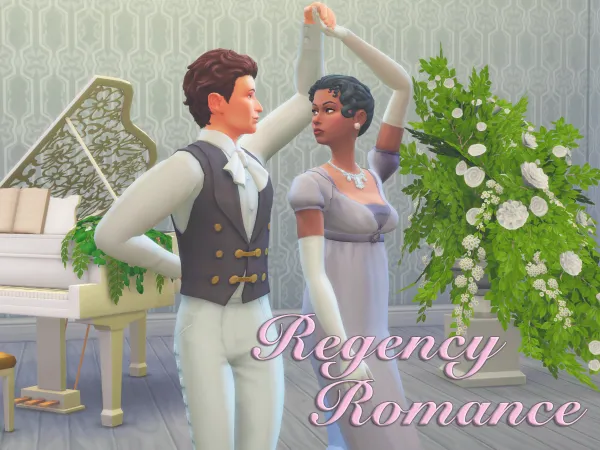 Maxis Match Regency Romance by JaneSimsten - The Sims 4 Custom Content