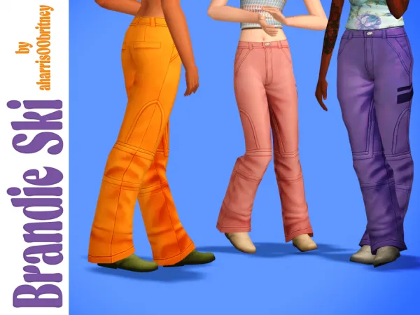 Brandie Ski Pants - The Sims 2 Custom Content