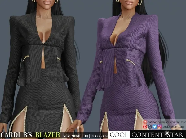 Cardi B'S Blazer - cool_content_star
