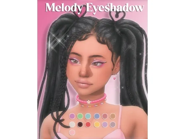 Maxis Match Melody Eyeshadow - The Sims 4 Custom Content