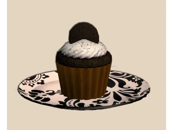 Oreo Microwave Cupcake Food for - The Sims 2 Custom Content