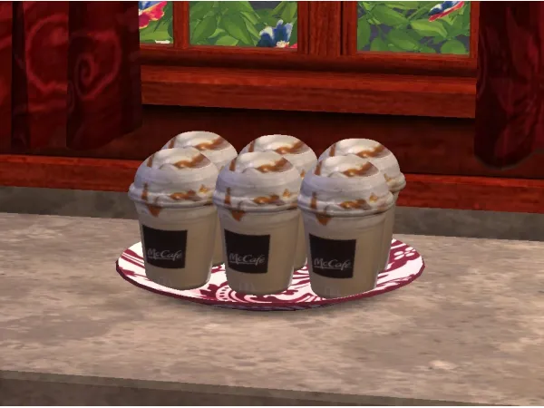 Mc Cafè Drink for - The Sims 2 Custom Content