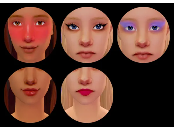 4t2 JariSimCC makeup - The Sims 2 Custom Content