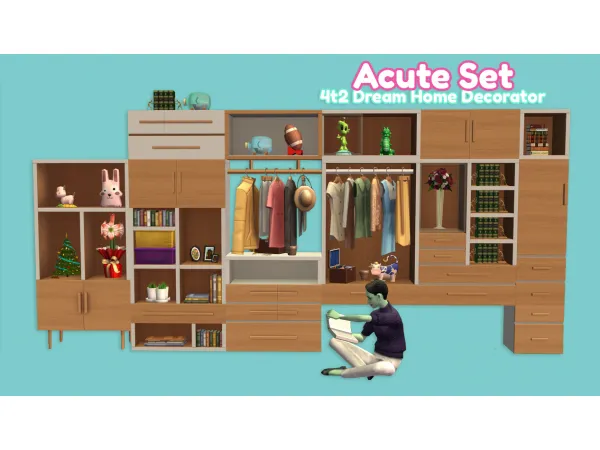 4t2AcuteSetPt2 - The Sims 2 Custom Content