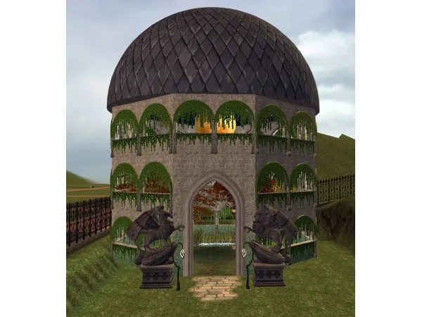 Deco Dome Roof - The Sims 2 Custom Content