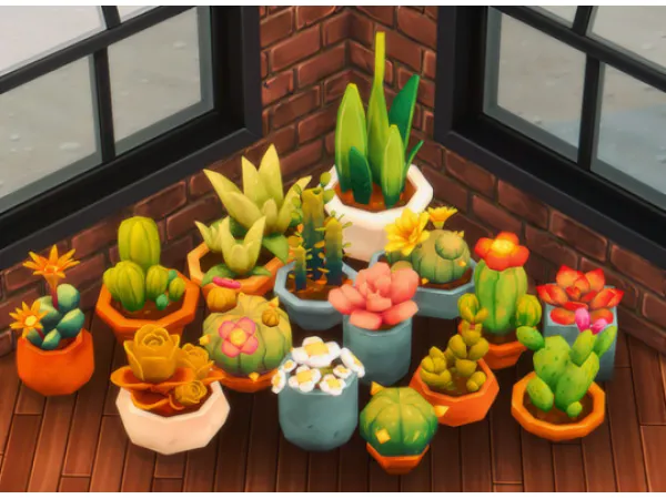 Maxis Match plant pack - The Sims 4 Custom Content