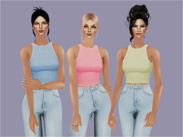 Racer top to - The Sims 2 Custom Content