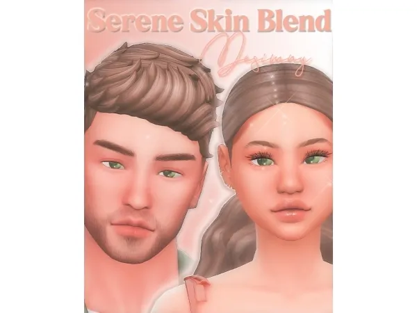 Maxis Match Serene Skin Blend - The Sims 4 Custom Content