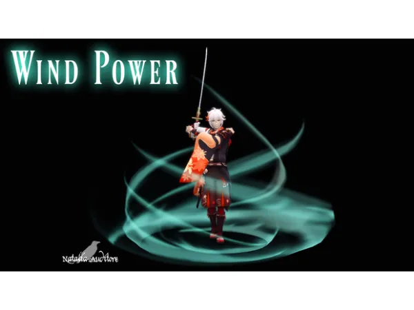 Mix Wind Power Auditore by Natalia - The Sims 4 Custom Content