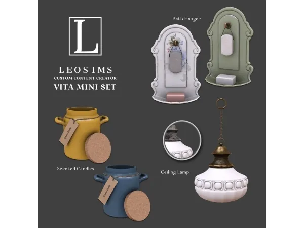 Alpha VITA SET - The Sims 4 Custom Content