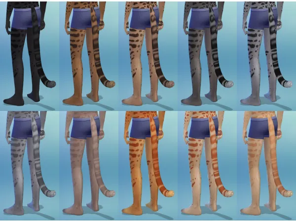 Maxis Match Feline Tails 20 for Children by EachUisge - The Sims 4 Custom Content