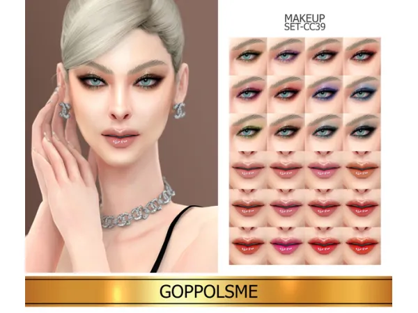 GPME-GOLD MAKEUP SET CC39 by GoppolsMe