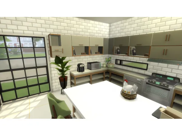 Maxis Match A Complete Kitchen by dustyU - The Sims 4 Custom Content