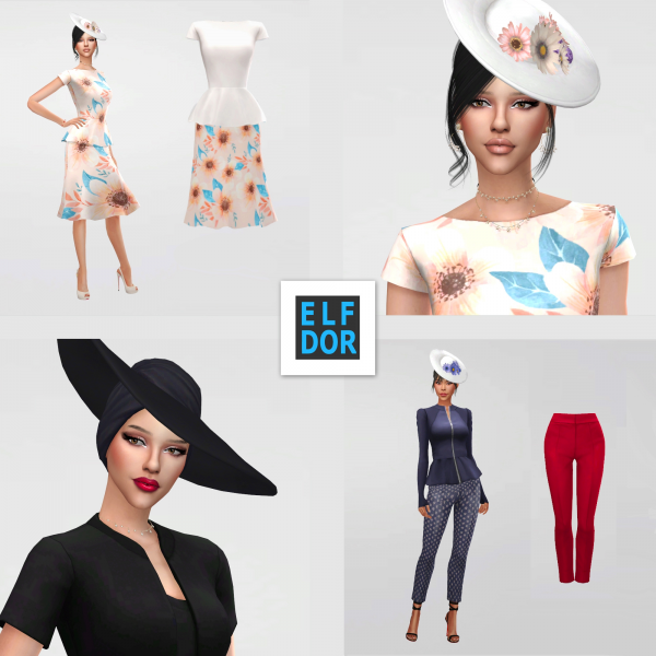 Maxis Match Wedding Collection by elfdor - The Sims 4 Custom Content