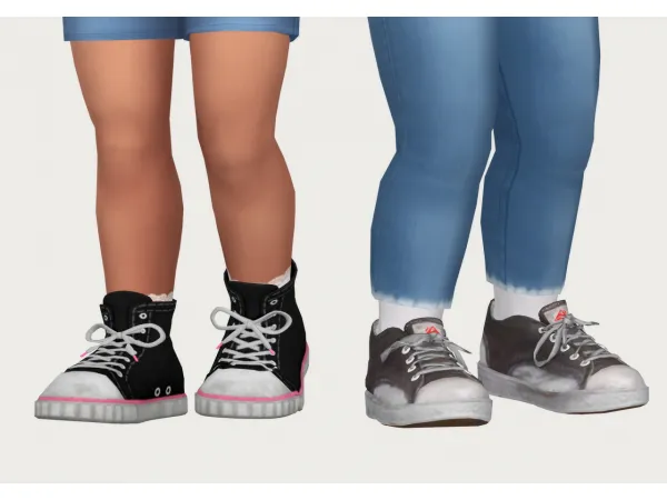 Maxis Match shoe conversions by simsfinds - The Sims 4 Custom Content