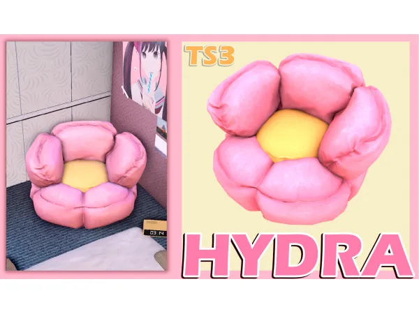 Mini Flower Armchair - The Sims 3 Custom Content