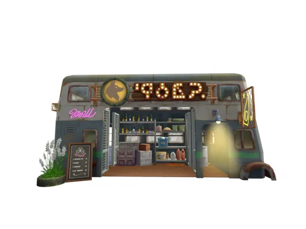 4t2 Werewolves Boss Bus Bur - The Sims 2 Custom Content