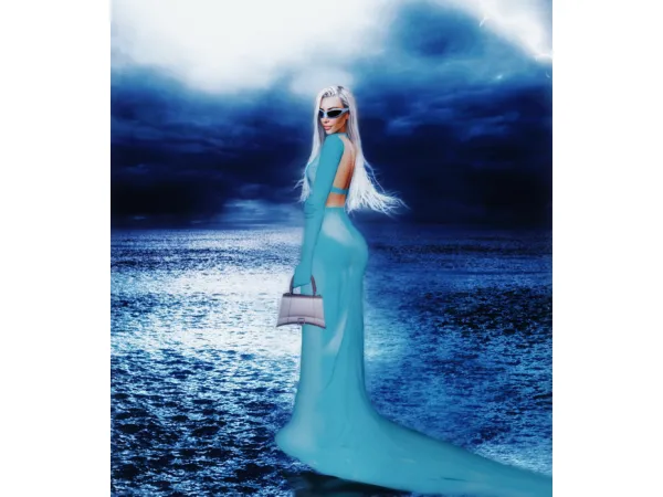 Alpha BALENCIAGA 22 by iwitys - The Sims 4 Custom Content