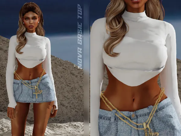 SC#143 - NOVA BASIC BACKLESS TOP