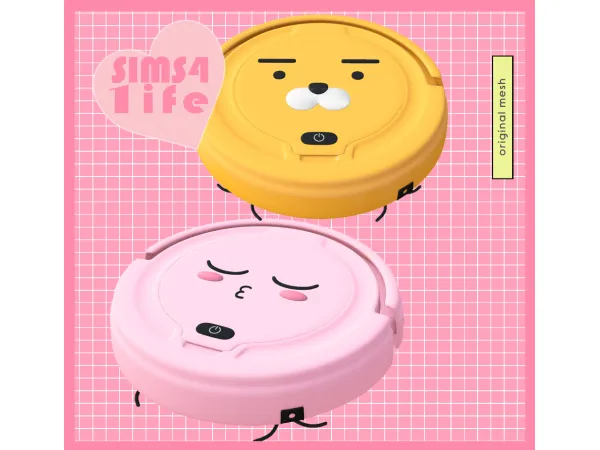 Alpha Robot vacuum - The Sims 4 Custom Content