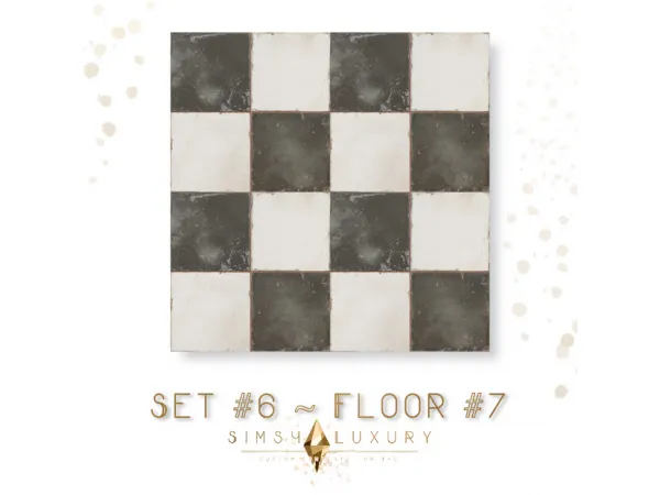 Alpha Set 6 Floor 7 by simsfinds - The Sims 4 Custom Content