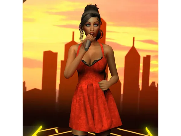 Mix Singing and dancing with a microphone Part 1 - The Sims 4 Custom Content