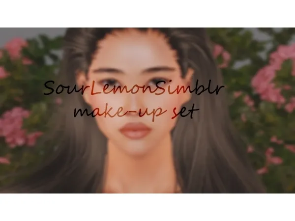 make up set - The Sims 3 Custom Content