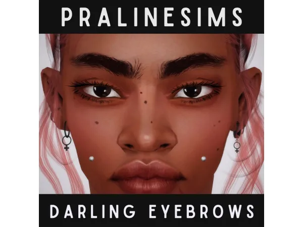 Pralinesims Darling Eyebrows - The Sims 3 Custom Content