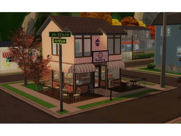 Sassy's Sweet Treats Bakery - The Sims 2 Custom Content