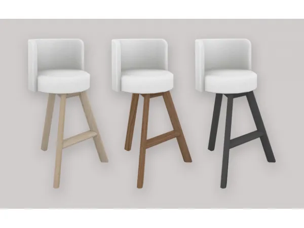 Alpha RH Tripod Bar Stools by simsfinds - The Sims 4 Custom Content