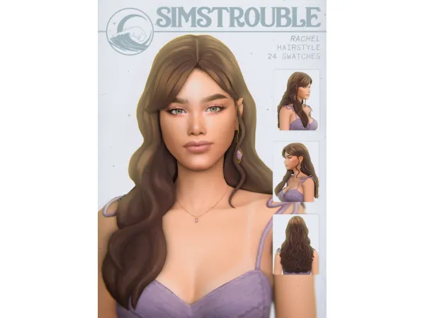 Maxis Match RACHEL by simstrouble UPDATE 9th September2022 - The Sims 4 Custom Content