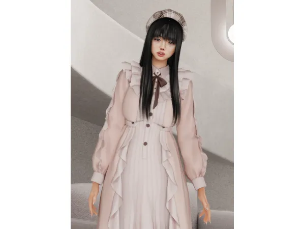 Alpha Shining Nikki Knitting Weaving by Simsonico - The Sims 4 Custom Content