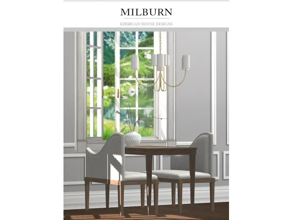 [KHD] Milburn Set - The Sims 3 Custom Content