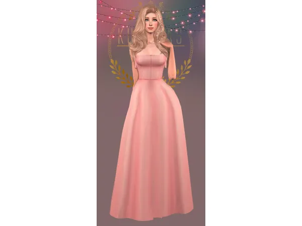 Kurimas4t2WeddingDress_Madlen - The Sims 2 Custom Content