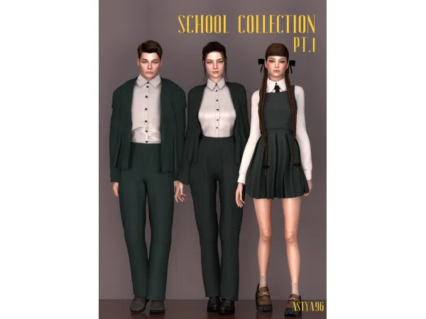 School Collection Part 1| August Collection 2022 by astya96