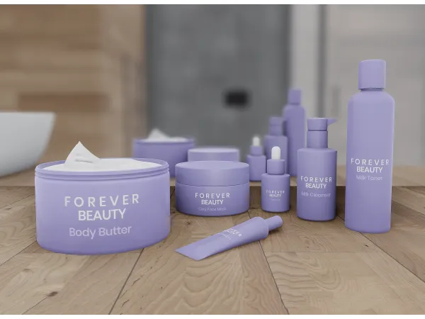 Alpha Forever Beauty Clutter Set - The Sims 4 Custom Content