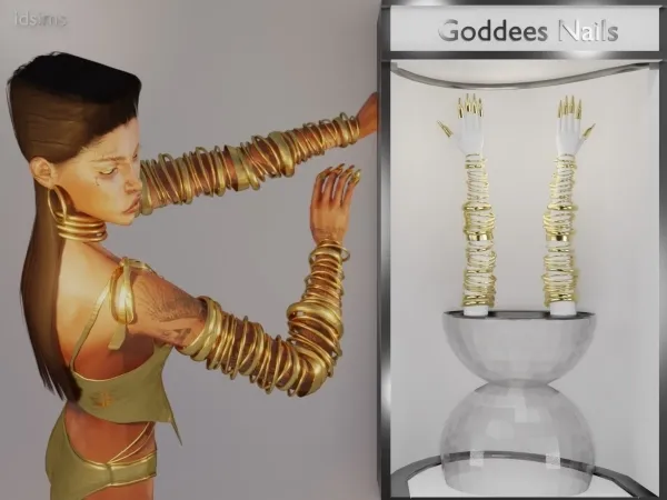 Alpha Goddess Bracelet - The Sims 4 Custom Content
