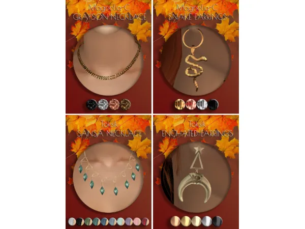 Four new 4t2 accessories - The Sims 2 Custom Content