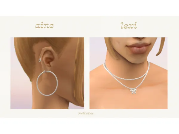 More jewellery by the amazing arethabee - The Sims 2 Custom Content